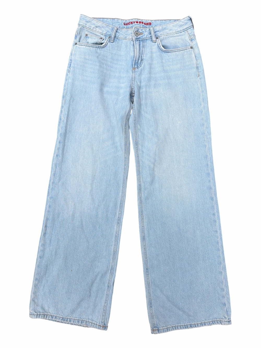 Lucky Brand Pale Blue Wide Leg Jeans